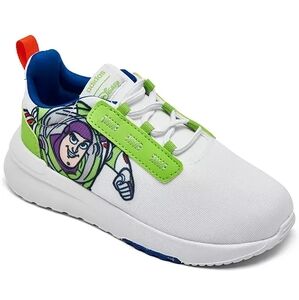 Adidas Kids Buzz Lightyear White and Green Shoes